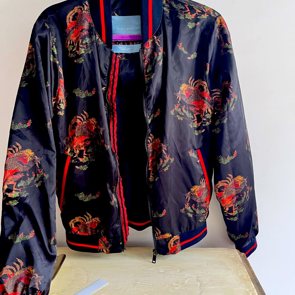 Zara bomber jacket